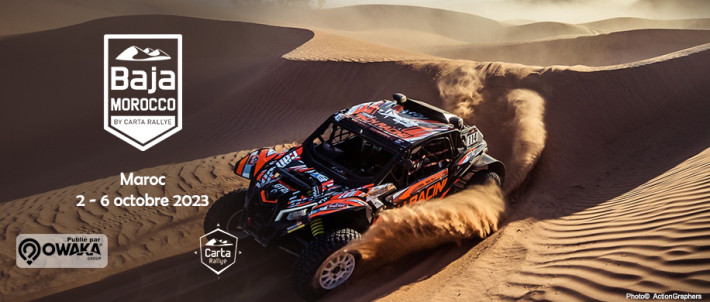 Rallye Raid Baja Morocco nouveauté pour la 3éme édition il est