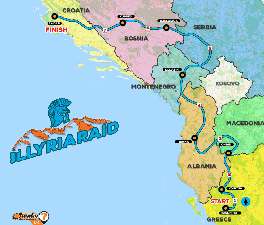 Illyria Raid 2019 - MAP