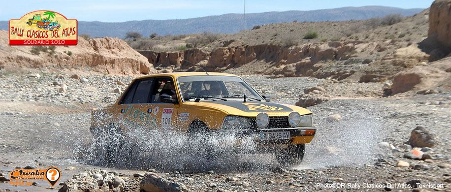 Rallye-régularité, Rallye-raid, Rally Clásico del Atlas, Maroc