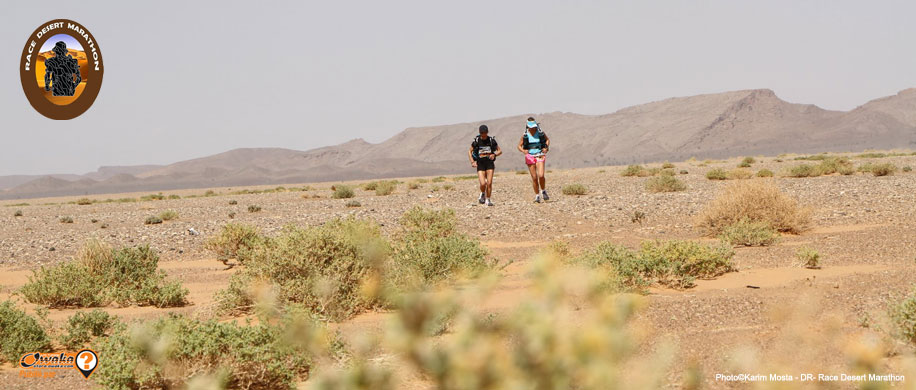 Race Desert Marathon, Raid Running, Maroc