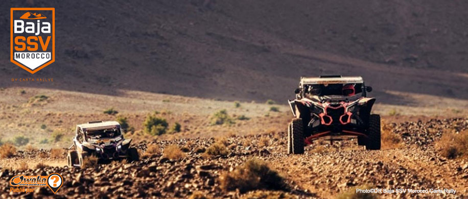 Baja SSV Morocco, Carta Rallye, Raid SSV, Polaris, CanAm, Yamaha
