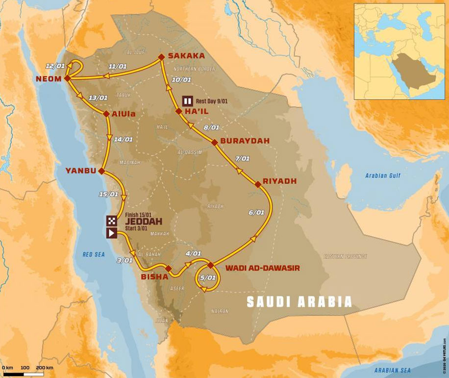 Rallye-raid - DAKAR 2021 - Arabie Saoudite 