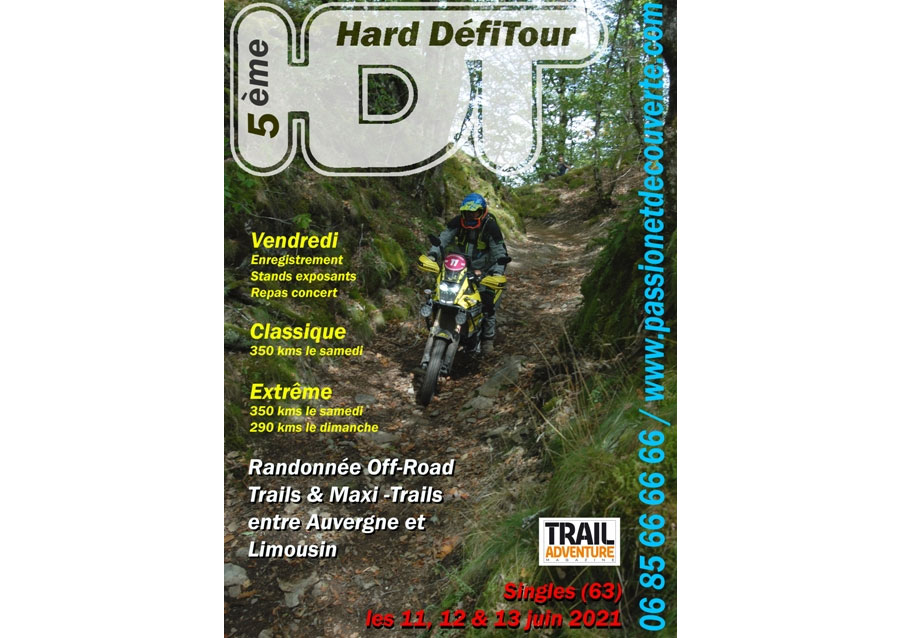 Hard DefiTour 2021 Trail, Maxitrail, Enduro, Randonnée