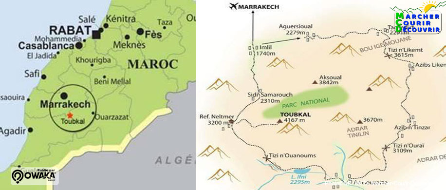 Marcher Courir Decouvrir , Haut Atlas, Maroc, Trekking