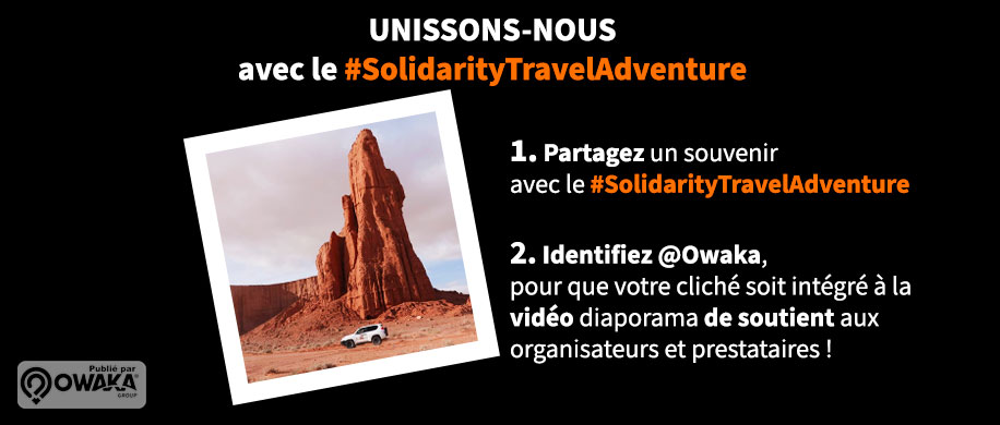 Unissons-nous avec le #SolidarityTravelAdventure !