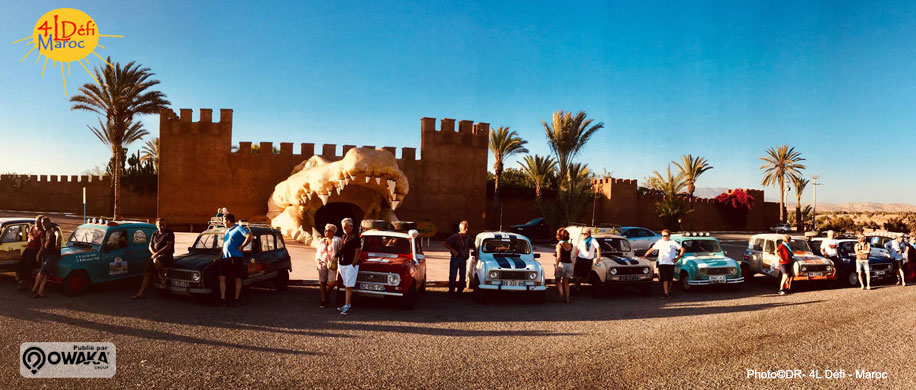 4L Defi - Maroc, Raid, youngtimer, Renault 4L
