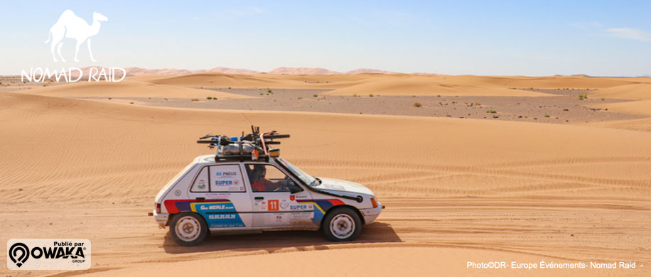 Nomad Raid, Raid Aventure, Peugeot 205, Maroc, Yountimer