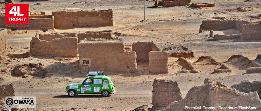 Raid 4L Trophy, Maroc, Yountimer, Renault 4L, Desertours