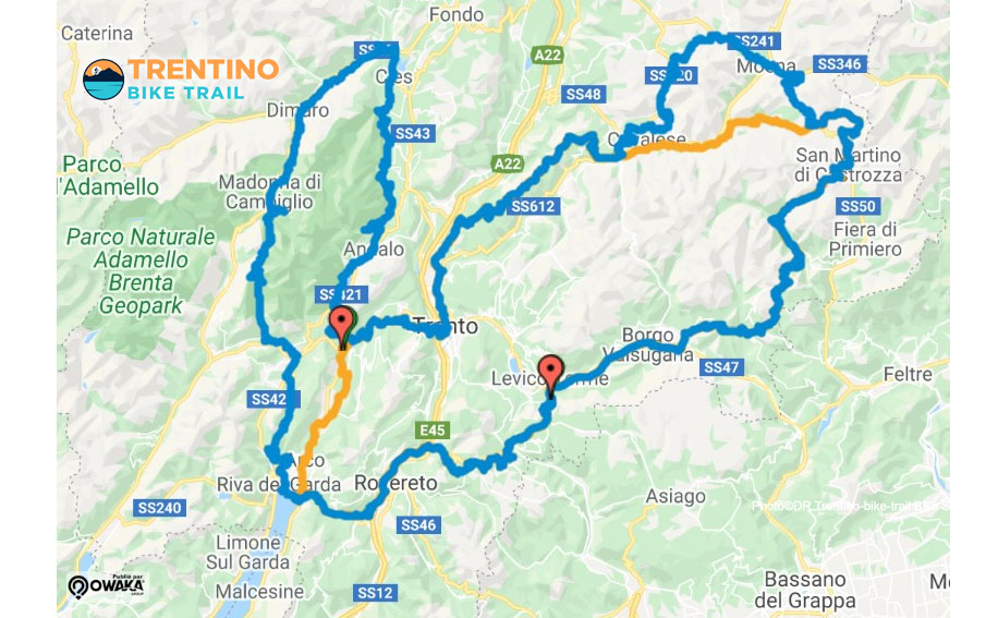 2021, Trentino-bike-trail, bike-Soul, Bikepacking, VTT