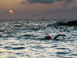 Un triathlon extrême longue distance du type Ironman 