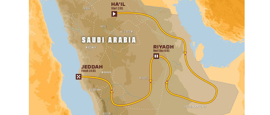 Dakar Rally, 2022, Rallye-raid, Arabie Saoudite
