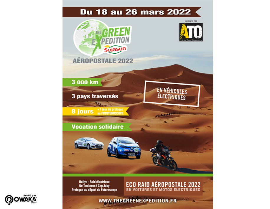 The Green Expedition, ATO, Eco-raid, véhicule Electric, Maroc 