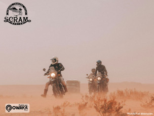 scram africa, raid scrambler, scrambler maroc, fuel mortorcyles raid 