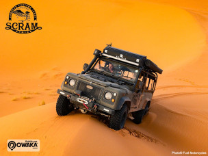 scram africa, raid scrambler, scrambler maroc, fuel mortorcyles raid, jeep raid, ford 