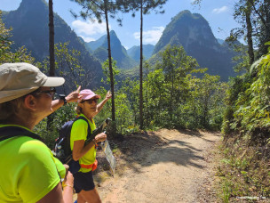 Partez pour le Vietnam Aventura Trek, une aventure 100% féminine en Asie. Explorez les paysages pittoresques du Nord-Vietnam en équipe, avec un itinéraire d'orientation unique..
