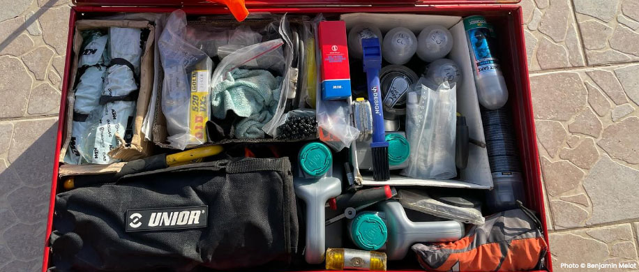 malle moto dakar, benjamin melot, astuce malle moto, original by motul, rallye moto, ktm 450, road to dakar