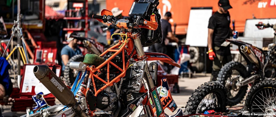 malle moto dakar, benjamin melot, astuce malle moto, original by motul, rallye moto, ktm 450, road to dakar