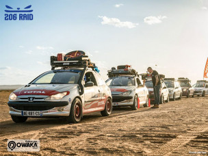 206 RAID, le raid auto des Peugeot 206 