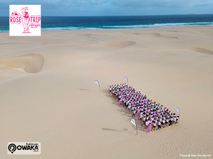 Rose Trip Cap-Vert, trek féminin, Boa Vista, Cap-Vert, défi personnel, trek orientation, solidarité, éco-citoyenneté, Ruban Rose, Cap Eco Solidaire