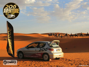 raid auto, raid maroc, raid voiture maroc, raid 206, 206 Aventure, 206 raid maroc, voiture 206 maroc