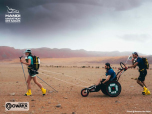 mds, marathon des sables, mds handi, trail handi, handisport, trail maroc