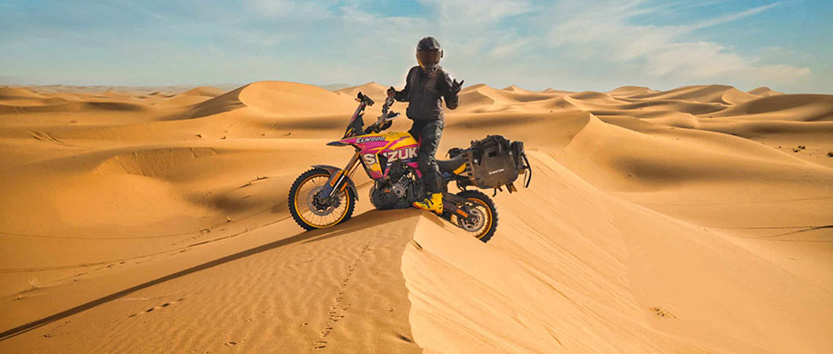 Lone Rider Trophy : un raid moto pas comme les autres