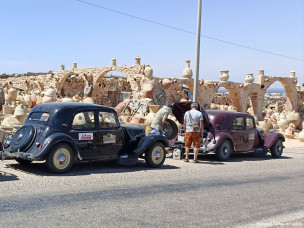 La tunisie en traction et 2 CV afrique