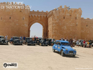 La tunisie en traction et 2 CV afrique