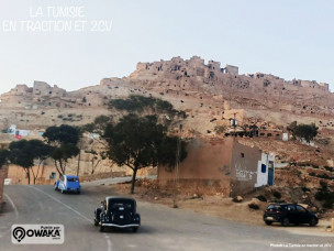 la tunisie en 2 chevaux