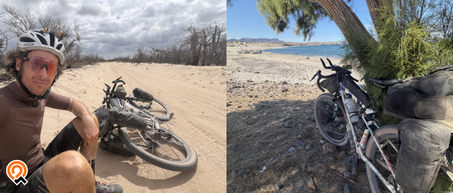 Revivez l'exploit d'Axel Carion sur la Baja Divide ! 2000 km de gravel au Mexique suivis en temps réel grâce aux balises GPS Owaka.