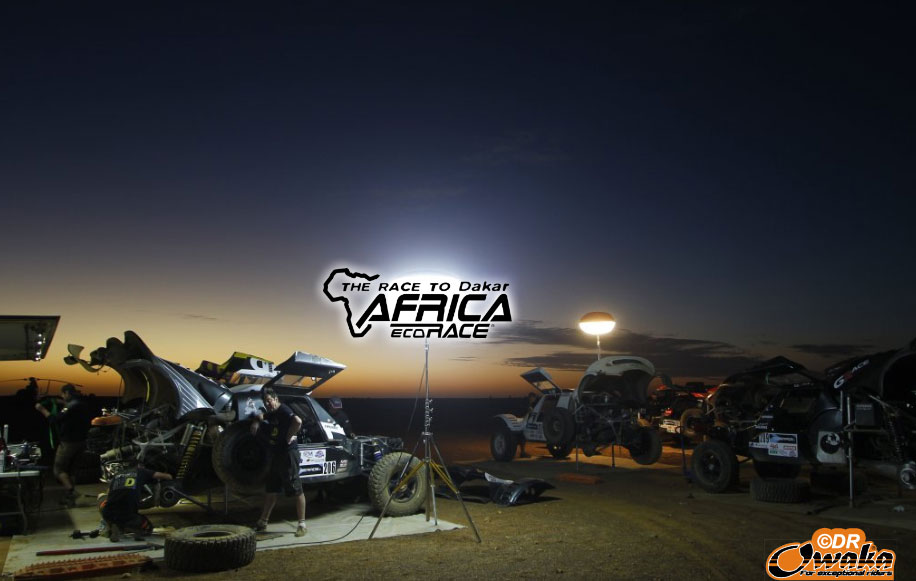 Africa Eco Race 2017 - Etape 9 - Bivouac