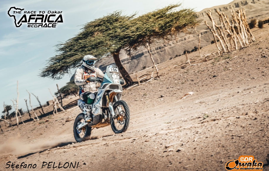 Africa Eco Race 2017 - Etape 10 - Stefano PELLONI