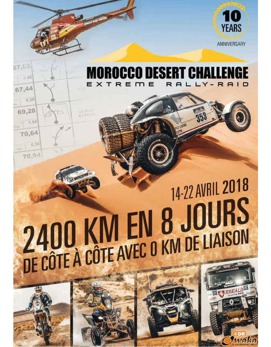 Affiche Morocco Desert Challenge 2018