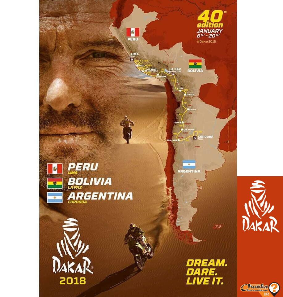 Dakar 2018- Parcours