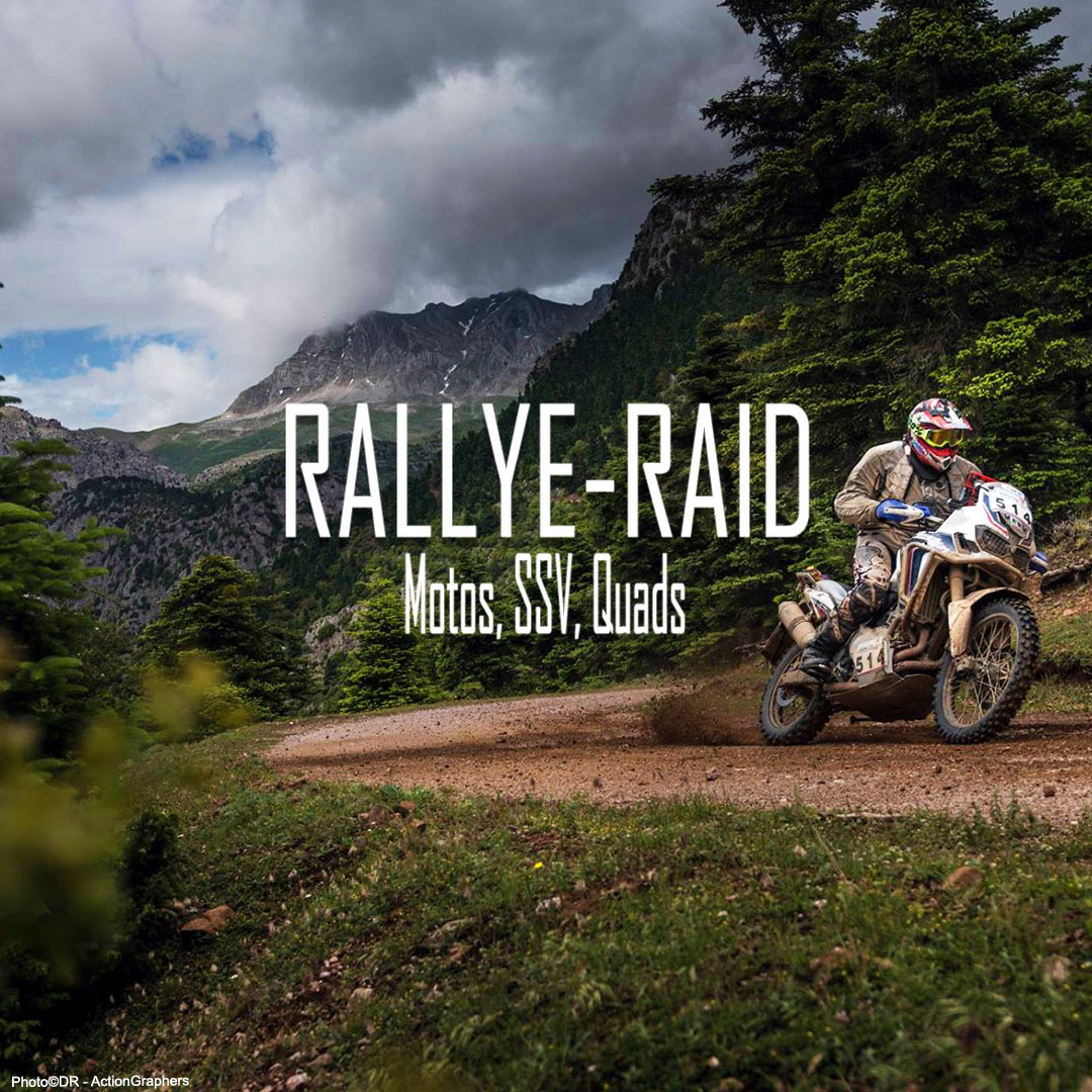 🏍️ Rallye-Raid en motos, ssv, quads ... 