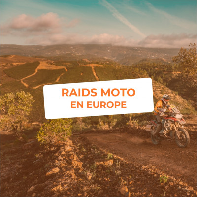 🇪🇺 Raids et aventures moto offroad en Europe pour les motos : trails et maxitrails !