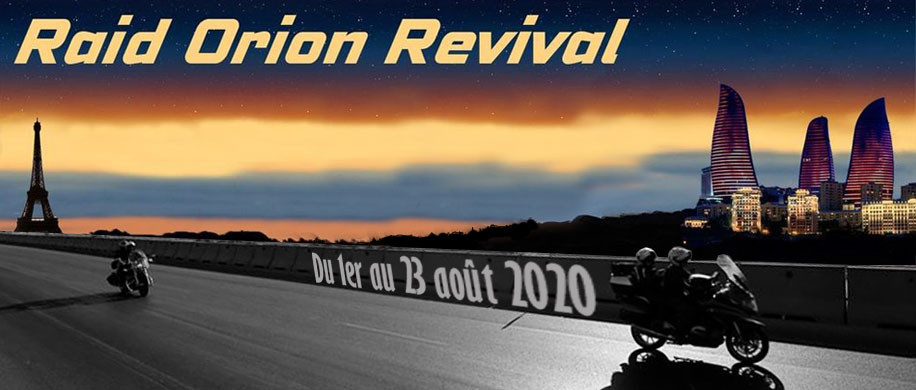 Raid Orion Revival 2020 - Inscription jusqu'au 30 avril