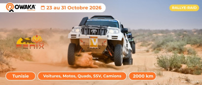 Fenix Rally : un rallye-raid au coeur du désert tunisien