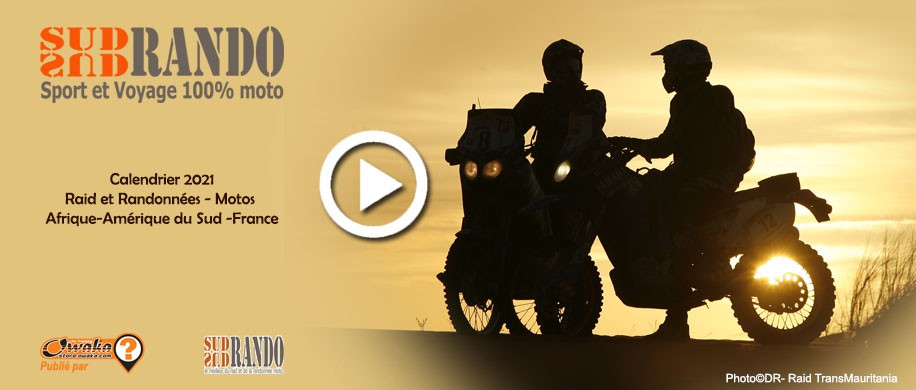 Calendrier Rando Enduro 2021 Moto] SudRando   Calendrier 2021 du Raid et de la randonnée   Owaka
