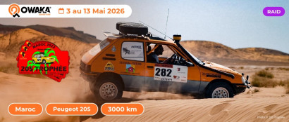 205 Trophée : un raid d'exception en Peugeot 205 au Maroc