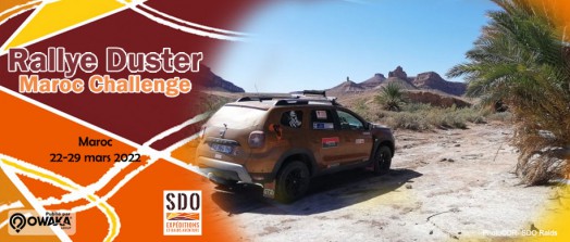 [Raid] Rallye Duster Maroc Challenge - Navigation au plus court en Duster 4x4. 