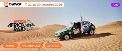 205 Africa Raid : un défi en Peugeot 205