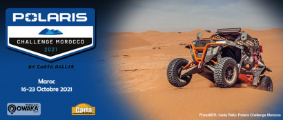 [Raid régularité] Polaris Challenge Morocco 2021 - Venez chercher l'adrénaline ...