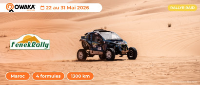 Fenek Rally Maroc, un rallye-raid de 1300 km de pistes, dunes et rivières de sable...