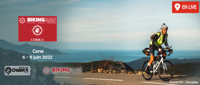 [Cycling] Bikingman Corsica c'est maintenant en live sur Owaka !