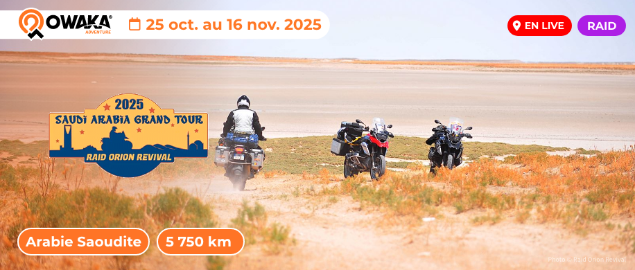 Suivez le Raid Orion Revival 2025, c'est maintenant en live sur Owaka !