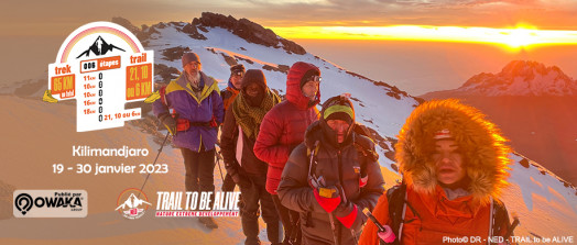 [Trail] Le Kilimandjaro 5895M, du sommet du Kilimandjaro à 5.895 mètres et de ses neiges éternelles...