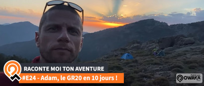 [Interview] Adam Cypcar, le GR20 en 10 jours !