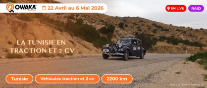 La Tunisie en Traction, c'est maintenant en live sur Owaka !