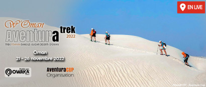 [Trek] W'Oman Aventura Trek, c'est maintenant en live sur Owaka !